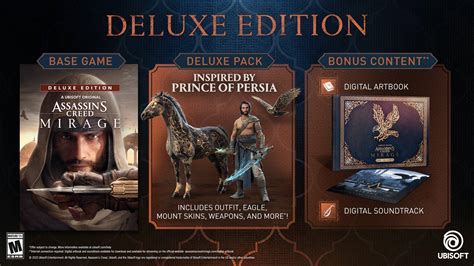 Assassins creed mirage deluxe edition. Things To Know About Assassins creed mirage deluxe edition. 